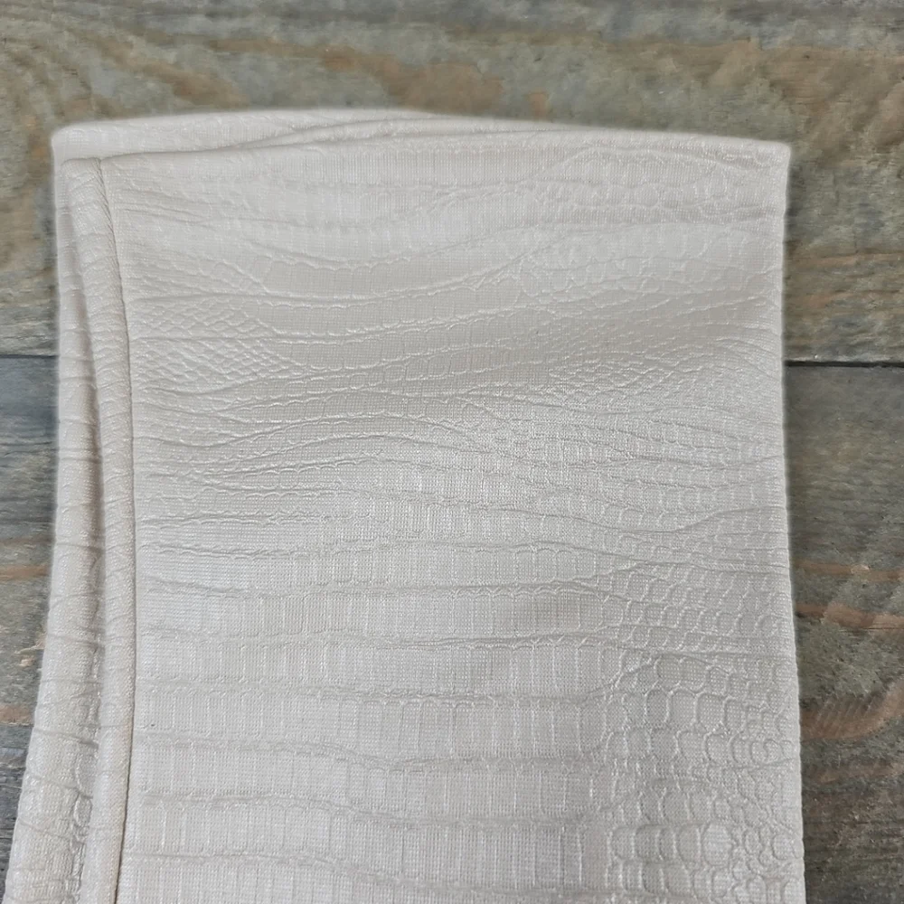 Vintage Hansen Women's Stretch Faux Reptile Gloves NEW